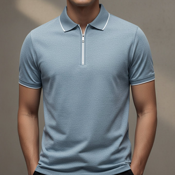 Ashford Zip Polo