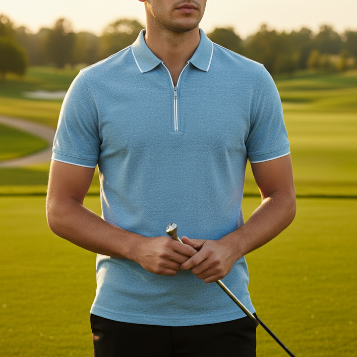 Ashford Zip Polo