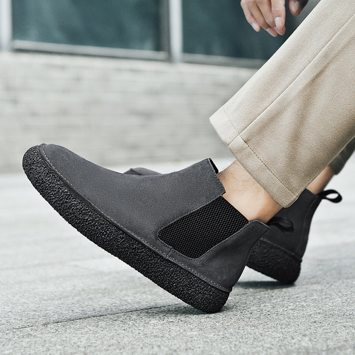 Ridge Suede Chelsea Boots