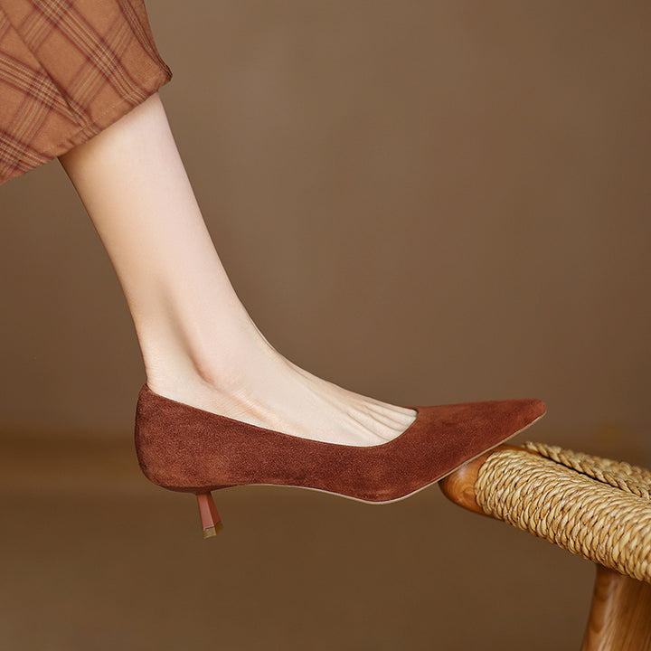 Spoleto Suede Pumps