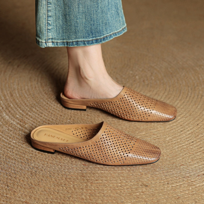 Mabel Leather Mules