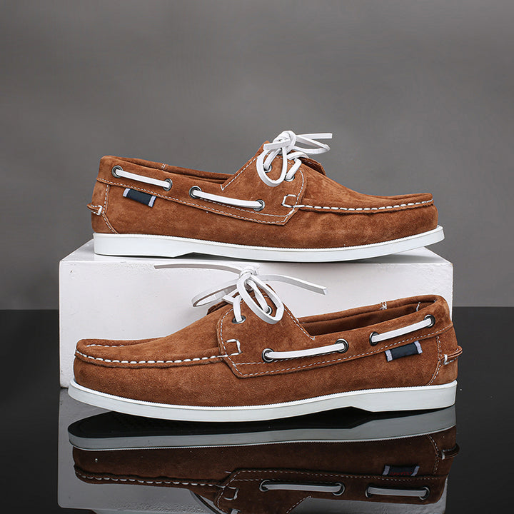 Atlas Suede Boat Shoes