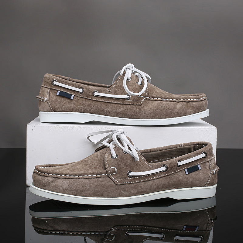 Atlas Suede Boat Shoes