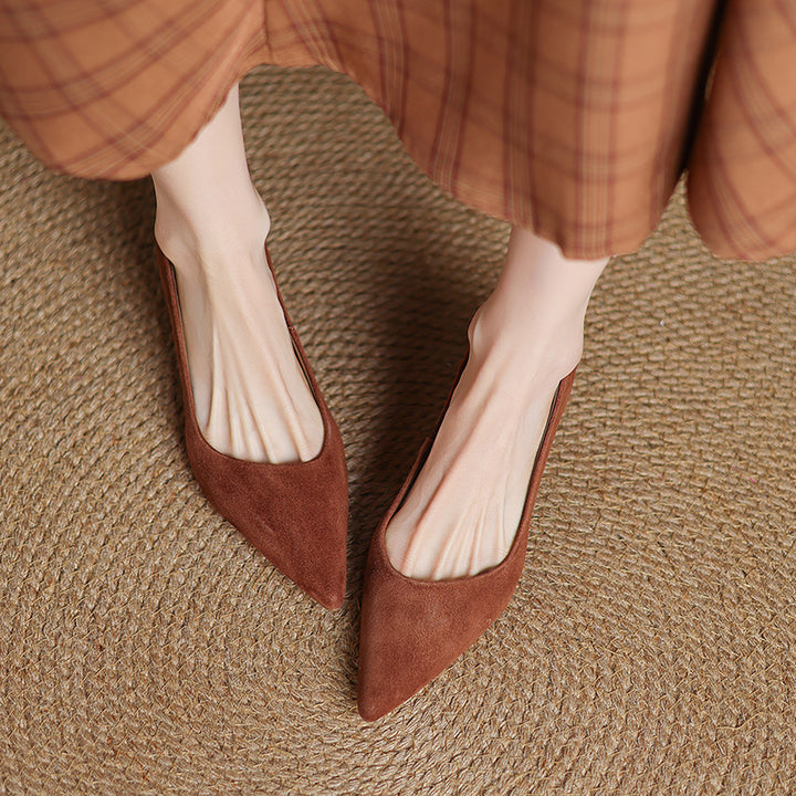 Spoleto Suede Pumps