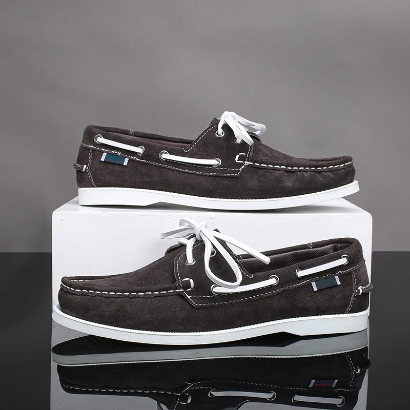 Atlas Suede Boat Shoes