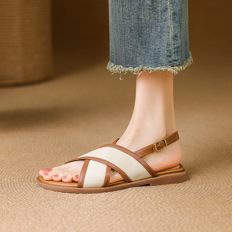 Milana Leather Sandals