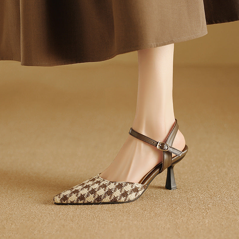 Trapani Leather Heels