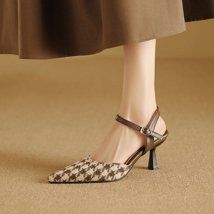 Trapani Leather Heels