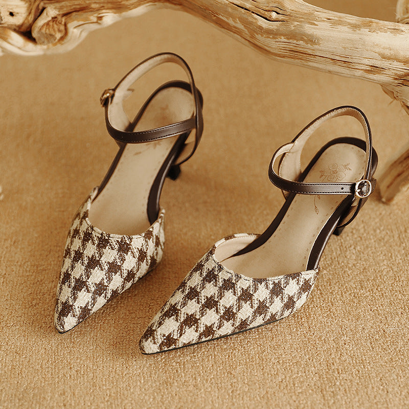Trapani Leather Heels