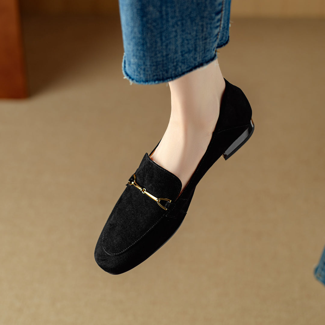 Monica Suede Loafers