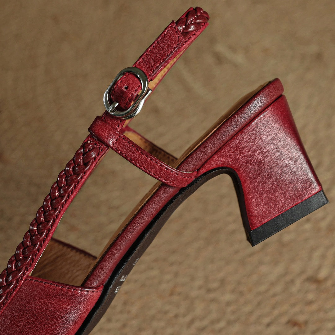 Calesa Leather Heels