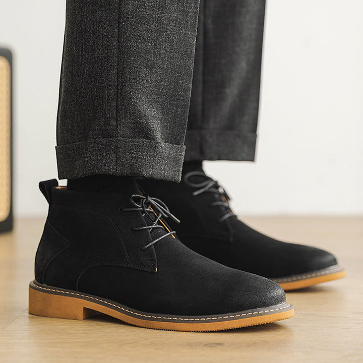 Halston Suede Boots