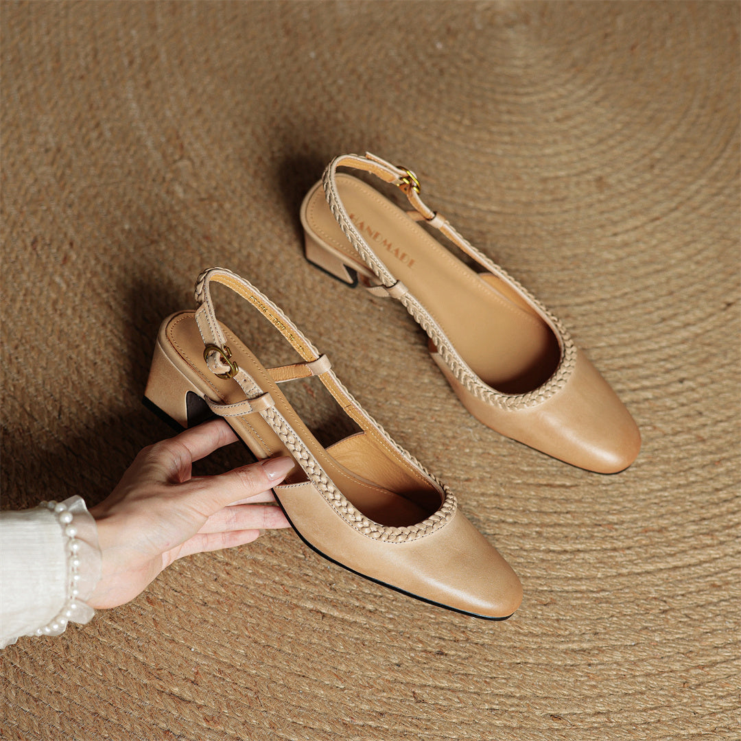 Calesa Leather Heels