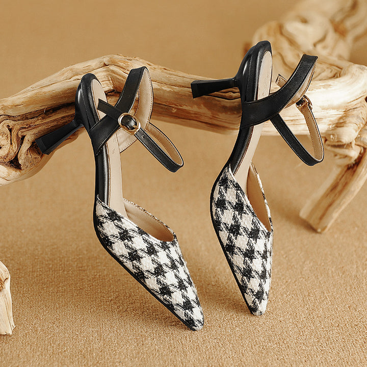 Trapani Leather Heels
