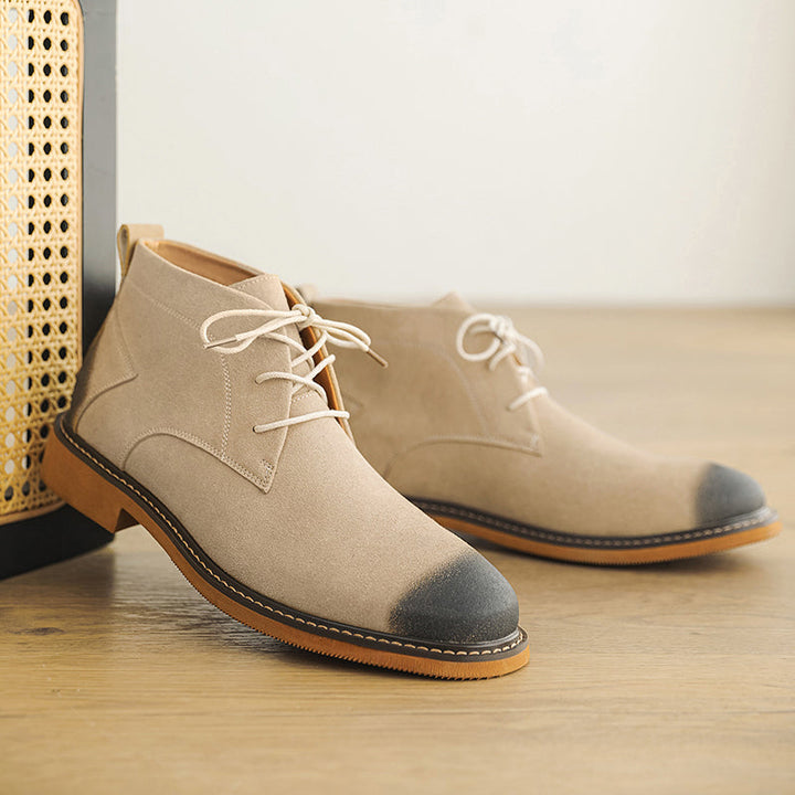 Halston Suede Boots