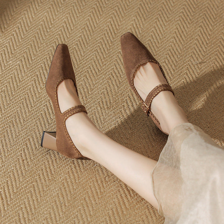 Rosalind Suede Heels