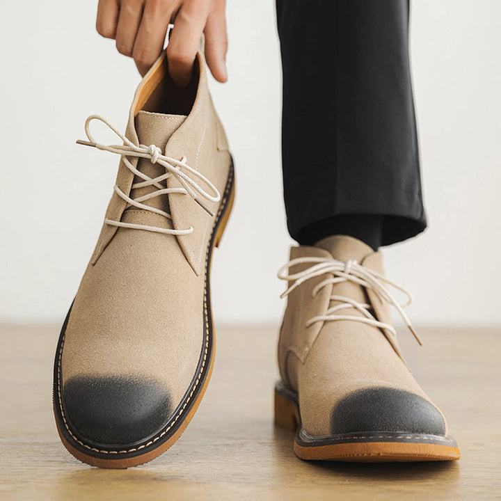 Halston Suede Boots