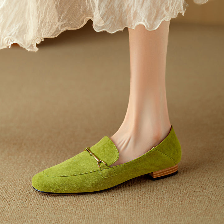 Monica Suede Loafers