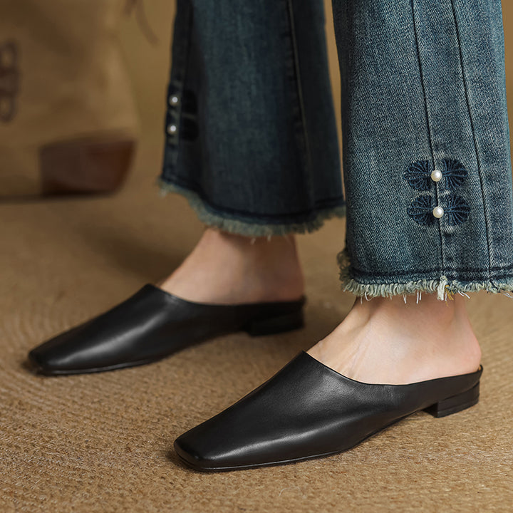 Matera Leather Mules