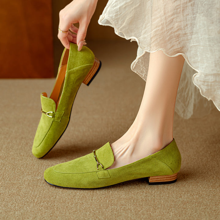 Monica Suede Loafers