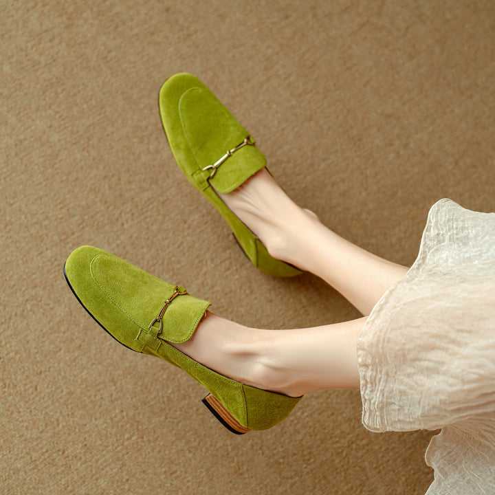 Monica Suede Loafers