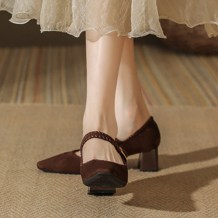Rosalind Suede Heels