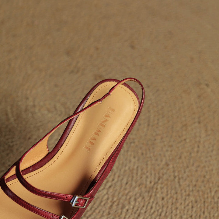 Paris Leather Flats