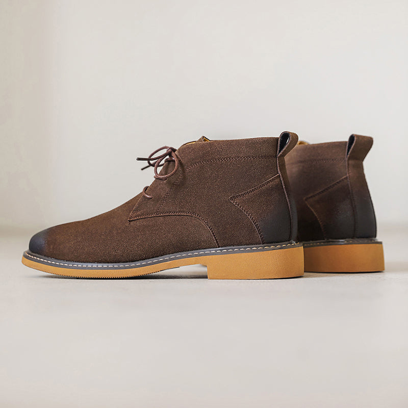 Halston Suede Boots