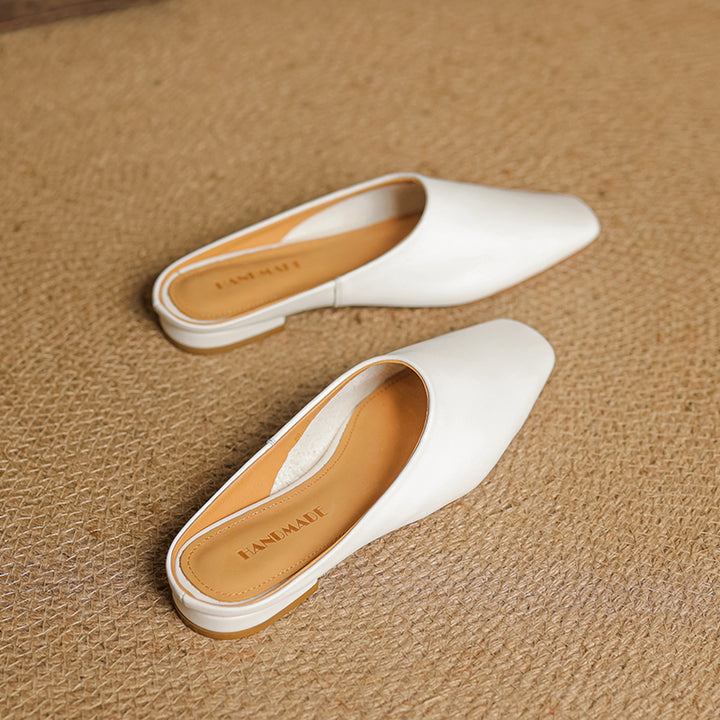 Matera Leather Mules