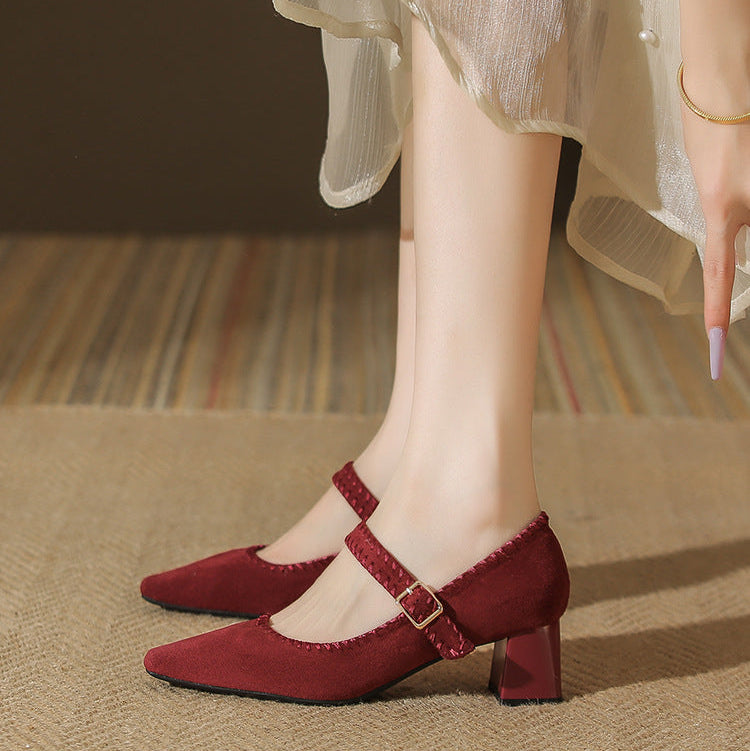 Rosalind Suede Heels