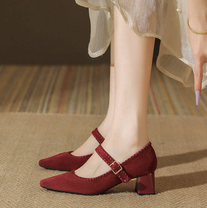 Rosalind Suede Heels