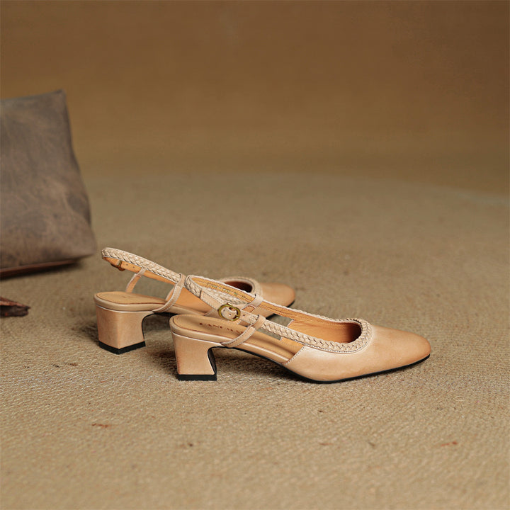 Calesa Leather Heels