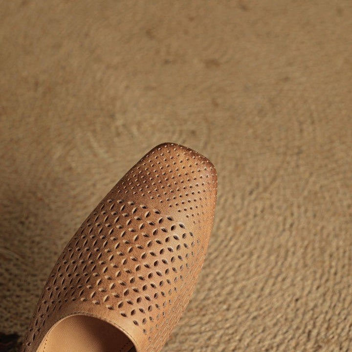 Mabel Leather Mules