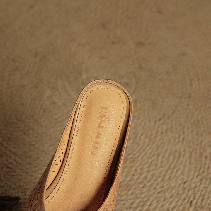 Mabel Leather Mules