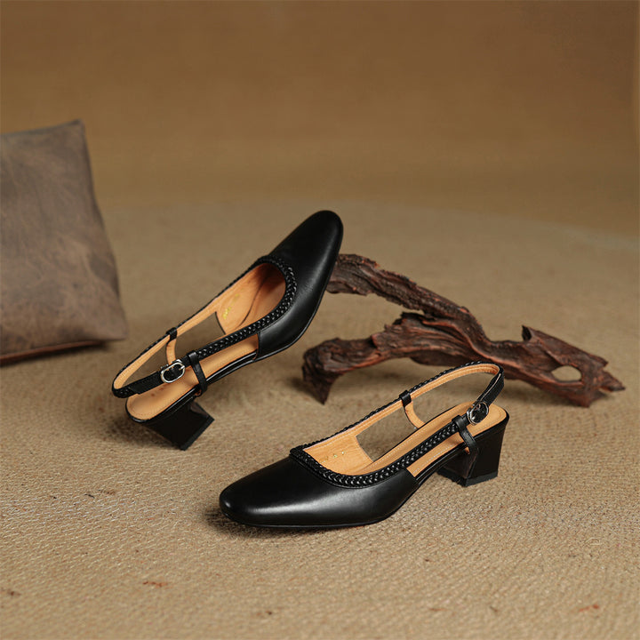 Calesa Leather Heels
