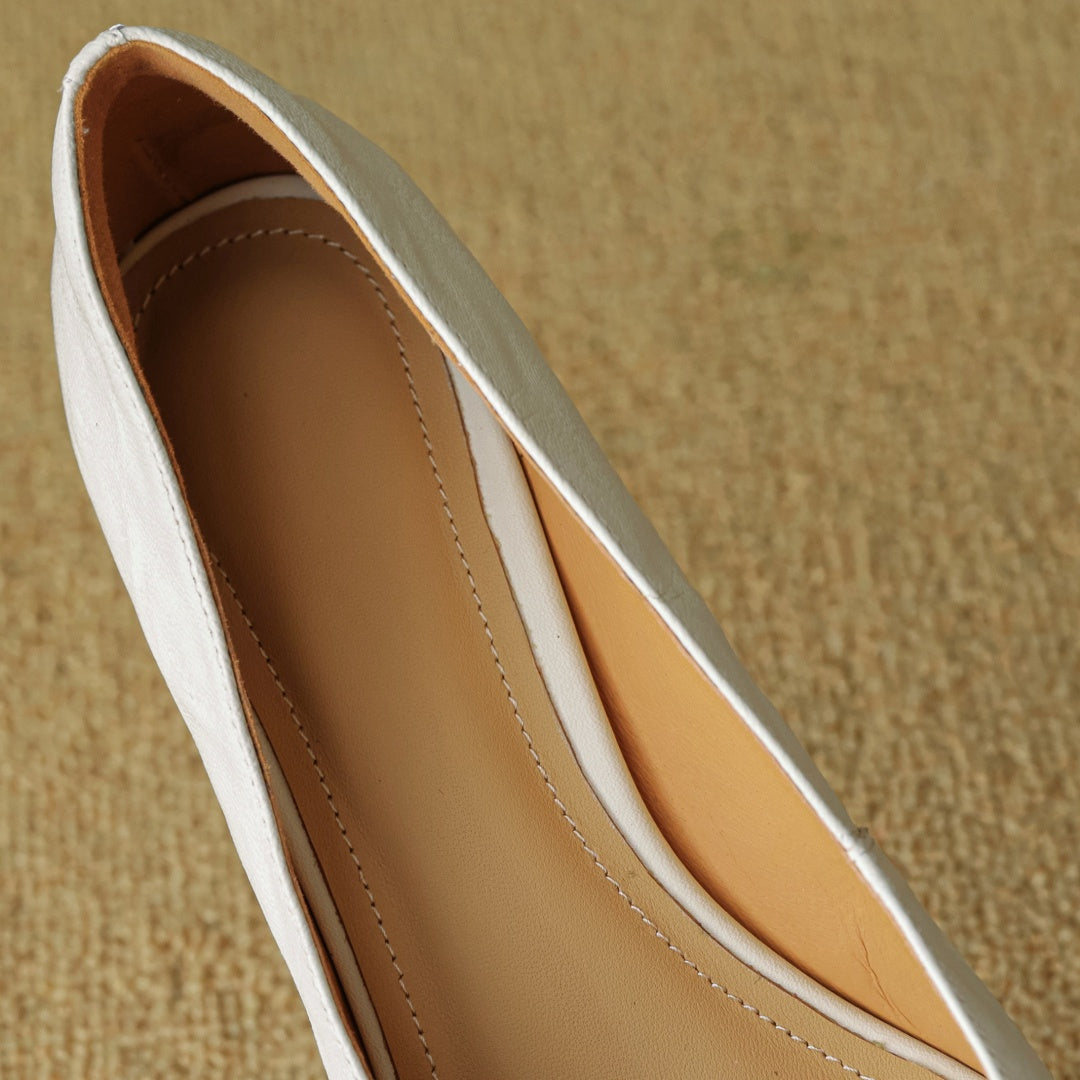 Mila Hart Leather Heels