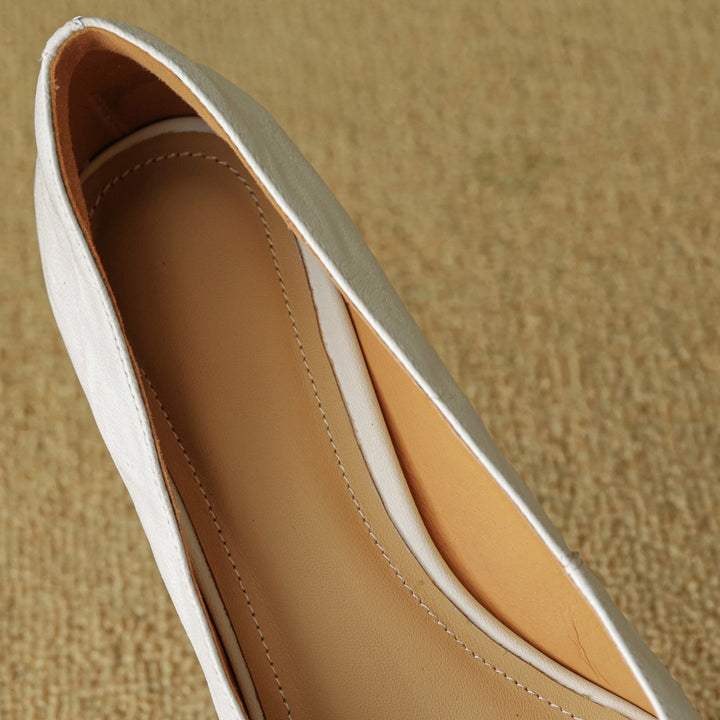 Mila Hart Leather Heels
