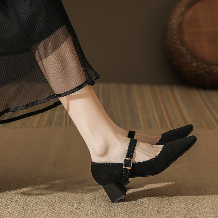 Rosalind Suede Heels