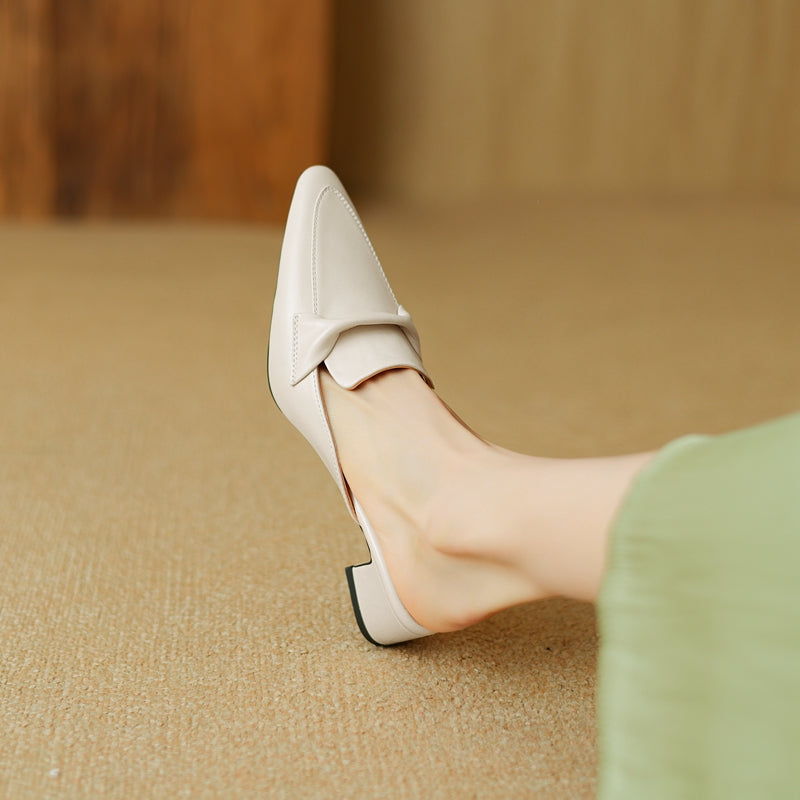 Antonia Leather Mules