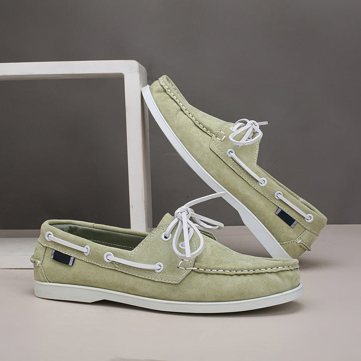 Atlas Suede Boat Shoes