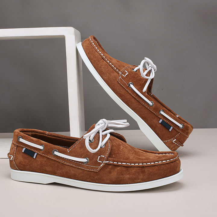 Atlas Suede Boat Shoes