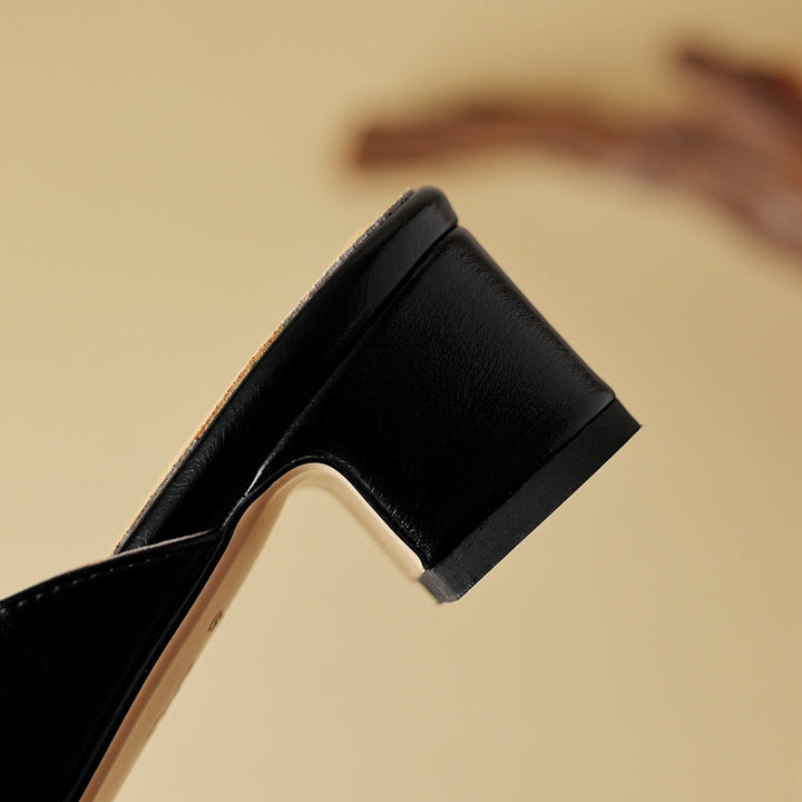 Antonia Leather Mules