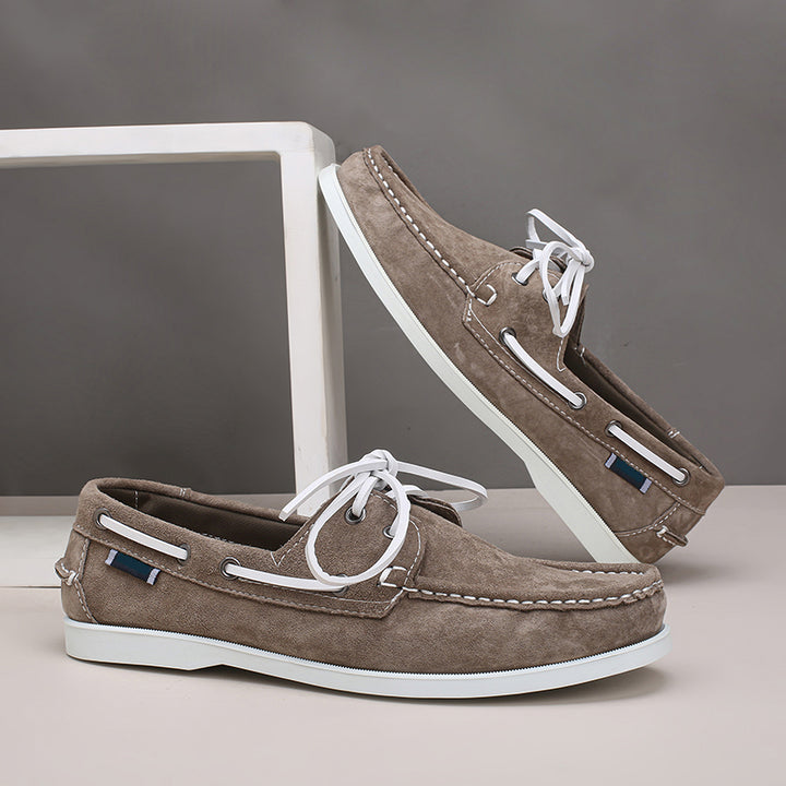 Atlas Suede Boat Shoes