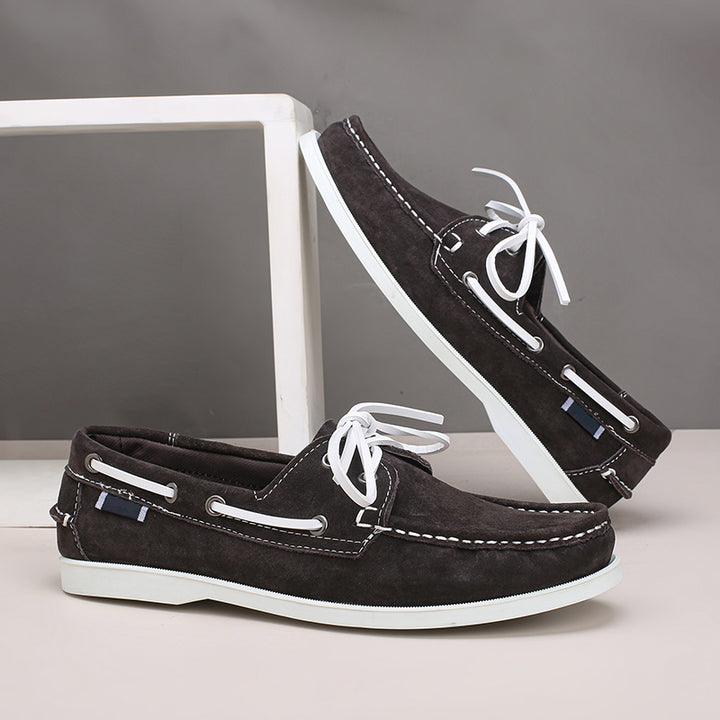 Atlas Suede Boat Shoes