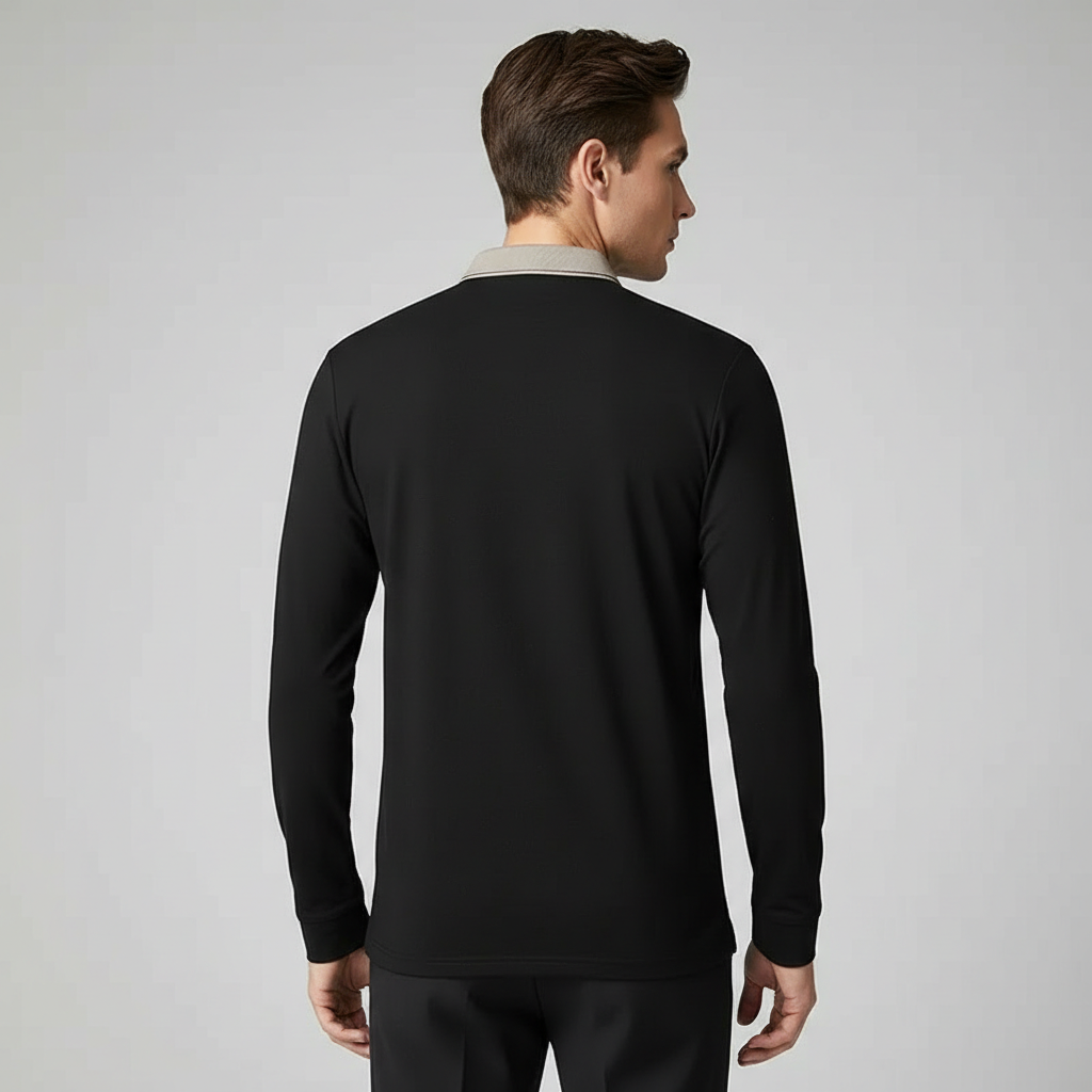 Belmont Long-Sleeve Polo Shirt