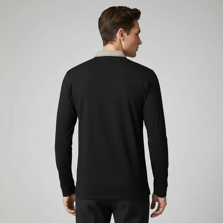 Belmont Long-Sleeve Polo Shirt