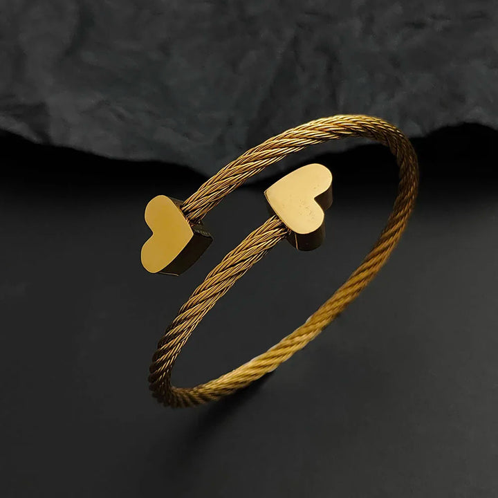 Twin Hearts Bracelet