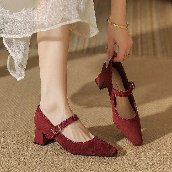 Rosalind Suede Heels