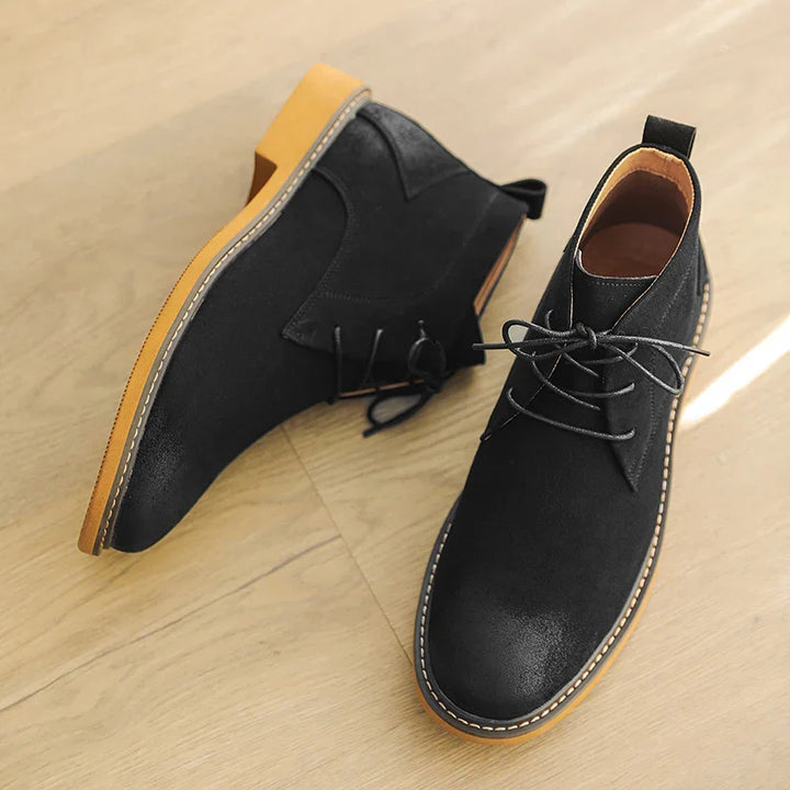 Halston Suede Boots