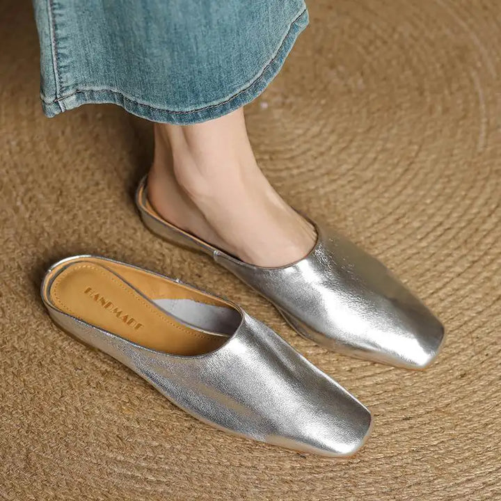 Matera Leather Mules